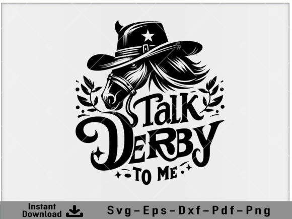 Download Talk Derby to Me Horse Svg Graphic File - Premium Resources
