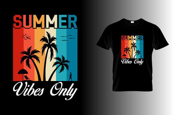 Download Summer T-shirt Design, Beach Svg Design - Premium Resources