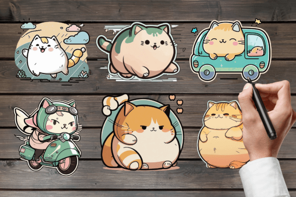 Download Cat Stickers, Sticker Animals - Stickers Collection