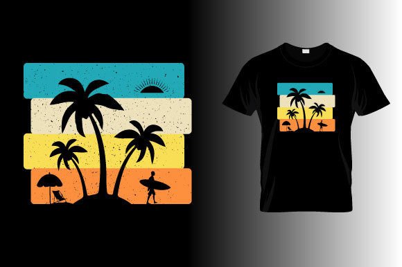 Download Summer T-shirt Design, Beach Svg Design - Premium Resources